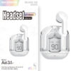 New Mini Transparent Wireless Bluetooth Headset Digital Display ENC Noise Reduction True Wireless Sports Music - Image 2